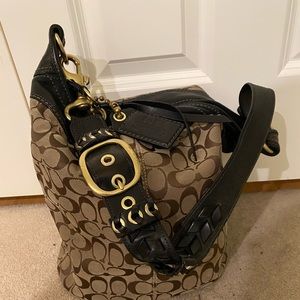 Coach bucket bag
